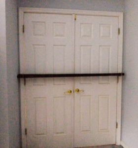 No Knock Double Door Single Bar Lock